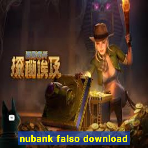 nubank falso download